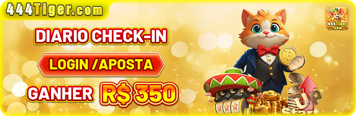 DIARIO CHECK-IN LOGIN /APOSTA GANHER R$ 350